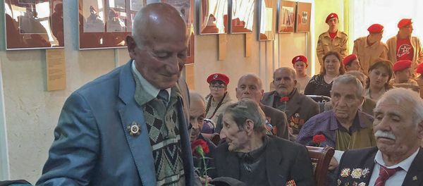 В Российском центре науки и культуры отпраздновали 75-летие Курской битвы (7 ноября 2018). Гюмри - Sputnik Արմենիա