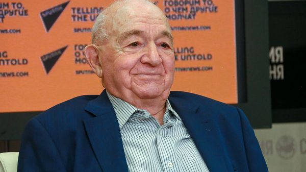Никита Симонян во время видеомоста Золотая вершина Арарата - Sputnik Армения