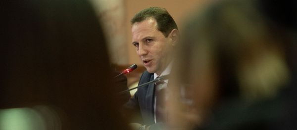 Пресс-конференция и.о. министра обороны Давида Тонояна (12 ноября 2018). Еревaн - Sputnik Արմենիա