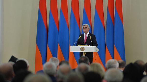 Президент Армении Серж Саргсян - Sputnik Армения