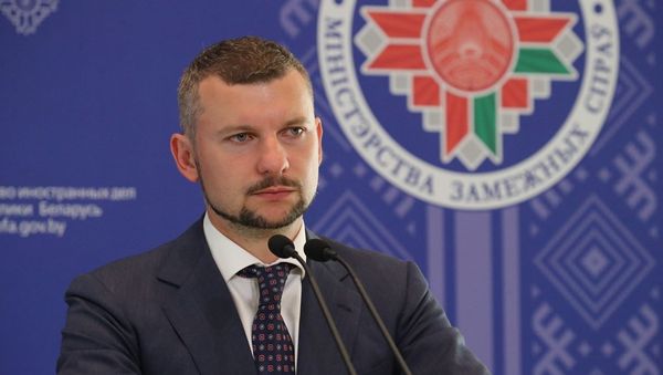 Начальник управления информации и цифровой дипломатии (пресс-секретарь) МИД Анатолий Глаз - Sputnik Արմենիա
