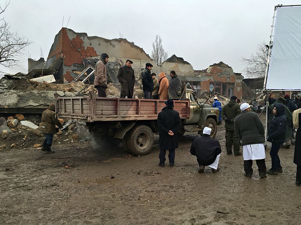 Съемки фильма Спитак, посвященного землетрясению в Армении Съемки фильма Спитак, посвященного землетрясению в Армении - Sputnik Армения