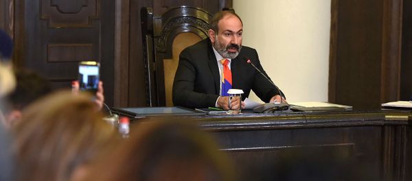 Пресс-конференция и.о. премьер-министра Армении Никола Пашиняна (20 ноября 2018). Еревaн - Sputnik Армения
