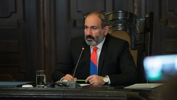 Пресс-конференция и.о. премьер-министра Армении Никола Пашиняна (20 ноября 2018). Еревaн - Sputnik Արմենիա
