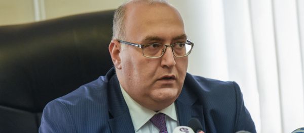 Пресс-конференция и.о. министра энергетических инфраструктур и природных ресурсов Гарегина Баграмяна (21 ноября 2018). Еревaн Пресс-конференция и.о. министра энергетических инфраструктур и природных ресурсов Гарегина Баграмяна (21 ноября 2018). Еревaн - Sputnik Արմենիա