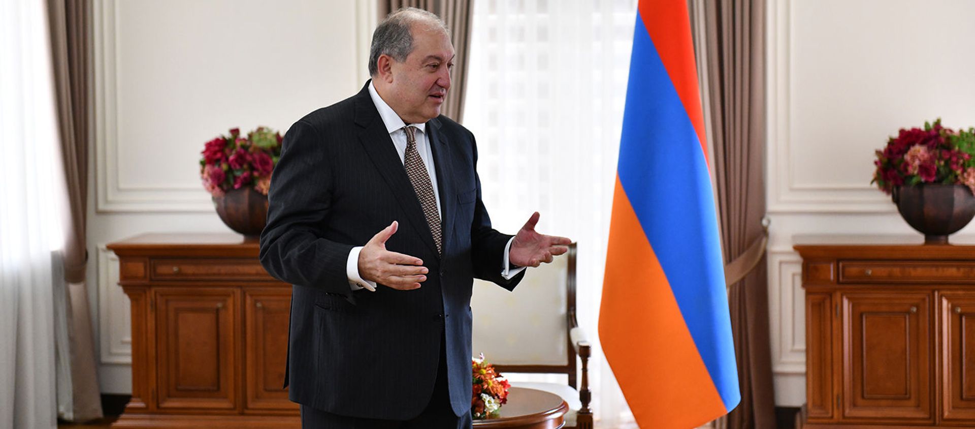 Президент Армении Армен Саркисян - Sputnik Армения, 1920, 30.04.2021
