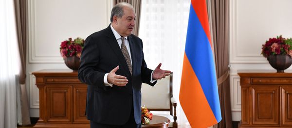 Президент Армении Армен Саркисян - Sputnik Армения
