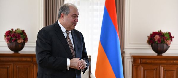 Президент Армении Армен Саркисян - Sputnik Արմենիա