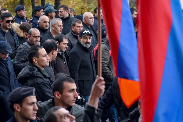 Субботнее шествие Никола Пашиняна (24 ноября 2018). Еревaн Субботнее шествие Никола Пашиняна (24 ноября 2018). Еревaн - Sputnik Армения