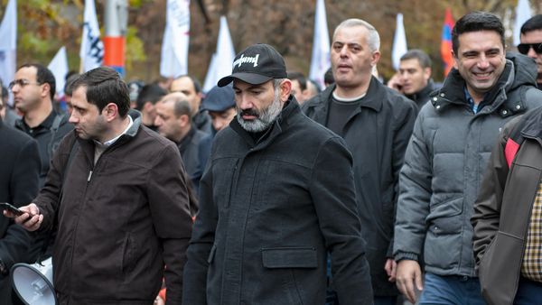 Субботнее шествие Никола Пашиняна (24 ноября 2018). Еревaн - Sputnik Армения