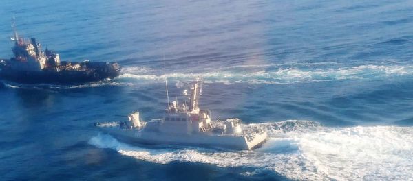 Три корабля ВМС Украины пересекли российскую границу - Sputnik Армения