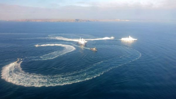 Три корабля ВМС Украины пересекли российскую границу - Sputnik Армения