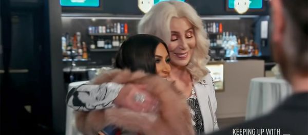 Кадр из реалити-шоу Keeping Up with the Kardashians Кадр из реалити-шоу Keeping Up with the Kardashians - Sputnik Армения