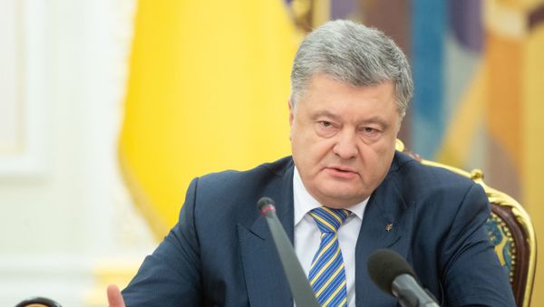 Президент Украины Петр Порошенко на заседании Совета национальной безопасности и обороны Украины (26 ноября 2018). Киев - Sputnik Армения