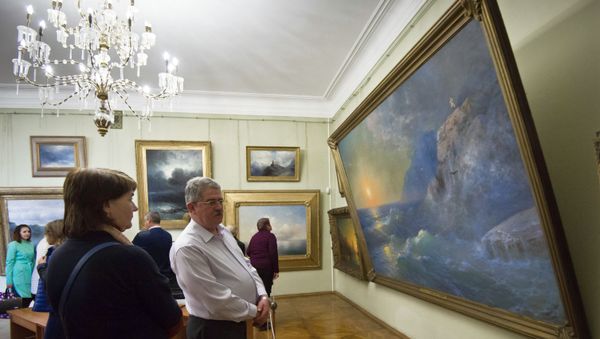 Открытие выставки Живопись И.К Айвазовского из коллекции Государственного Русского музея в Феодосии - Sputnik Армения