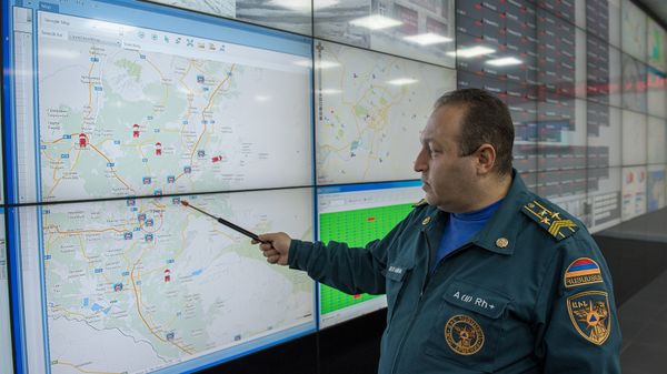 Руководитель Центра кризисного управления Оганес Хангелдян - Sputnik Արմենիա