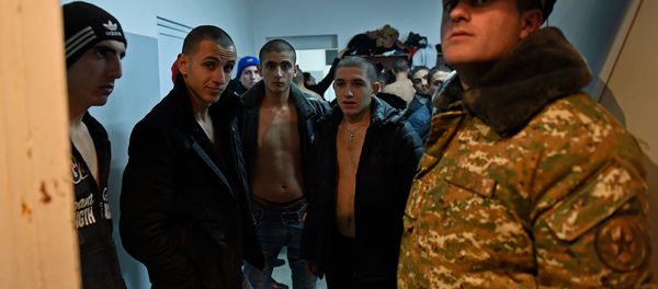 Медицинский осмотр призывников - Sputnik Армения