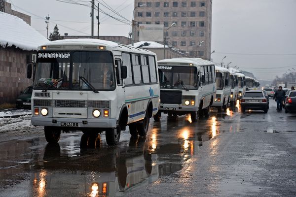 Автобусы для призывников - Sputnik Армения