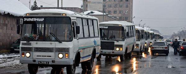 Автобусы для призывников Автобусы для призывников - Sputnik Армения