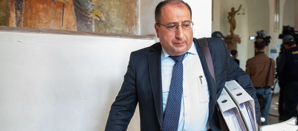 Адвокат Айк Алумян ответил в Апелляционном суде Армении (28 ноября 2018). Еревaн Адвокат Айк Алумян ответил в Апелляционном суде Армении (28 ноября 2018). Еревaн - Sputnik Армения
