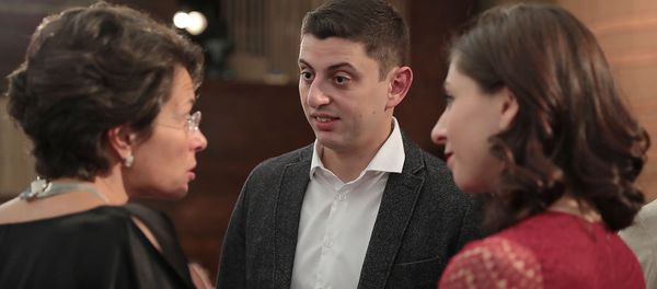 Нарек Ахназарян на церемонии Благодарности «Летопись Милосердия» в МХАТе имени Горького (28 ноября 2018). Москвa - Sputnik Արմենիա