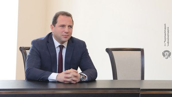 И.о. министра обороны Армении Давид Тоноян - Sputnik Армения