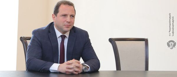 И.о. министра обороны Армении Давид Тоноян - Sputnik Армения