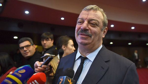 Мика Багдасаров на заседании армяно-российского Лазаревского клуба (30 ноября 2018). Еревaн - Sputnik Արմենիա