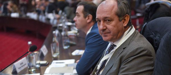 Владимир Евсеев на заседании армяно-российского Лазаревского клуба (1 декабря 2018). Еревaн Владимир Евсеев на заседании армяно-российского Лазаревского клуба (1 декабря 2018). Еревaн - Sputnik Армения