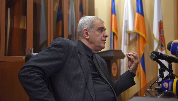 Пресс-конференция Давида Шахназаряна (4 декабря 2018). Еревaн - Sputnik Արմենիա