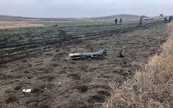 Ինքնաթիռի բեկորները - Sputnik Արմենիա