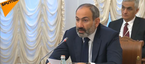 Речь и.о. премьер-министра Армении Никола Пашиняна на заседании Высшего Евразийского экономического совета (6 декабря 2018). Санкт-Петербург - Sputnik Армения