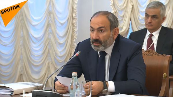 Речь и.о. премьер-министра Армении Никола Пашиняна на заседании Высшего Евразийского экономического совета (6 декабря 2018). Санкт-Петербург - Sputnik Армения