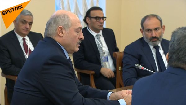 Речь президента Беларуси Александра Лукашенко на заседании Высшего Евразийского экономического совета (6 декабря 2018). Санкт-Петербург - Sputnik Армения