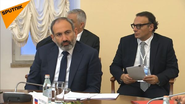 И.о. премьер-министра Армении Никол Пашинян на заседании Высшего Евразийского экономического совета (6 декабря 2018). Санкт-Петербург - Sputnik Армения