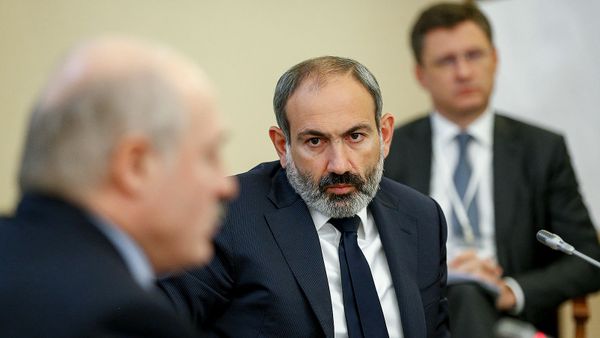 И.о. премьер-министра Никол Пашинян на заседании Высшего Евразийского экономического совета (6 декабря 2018). Санкт-Петербург - Sputnik Армения