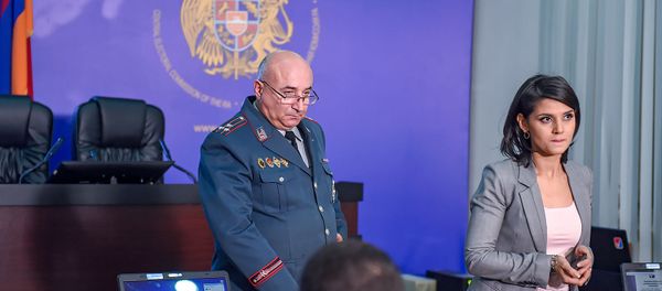 Замначальника штаба Полиции Ашот Саркисян - Sputnik Армения