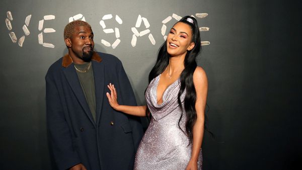 Ким Кардашьян и Канье Уэст перед посещением презентации Versace (2 декабря 2018). Нью-Йорк - Sputnik Армения
