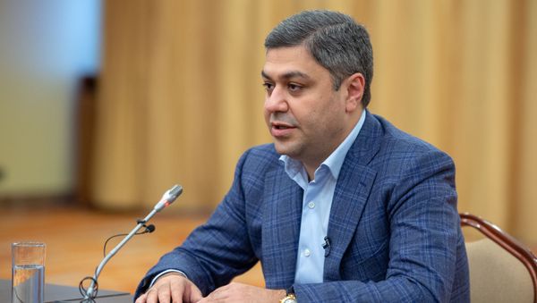 Пресс-конференции глава СНБ Армении Артура Ванецяна (15 декабря 2018). Цахкадзор - Sputnik Армения