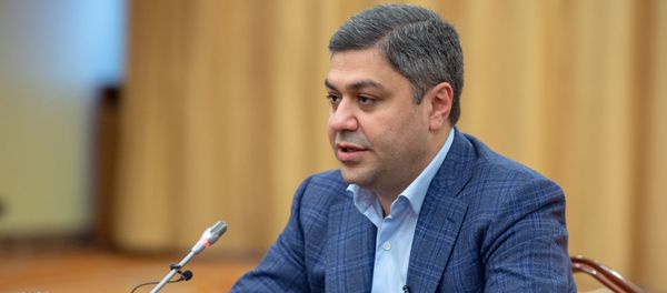 Пресс-конференции глава СНБ Армении Артура Ванецяна (15 декабря 2018). Цахкадзор Пресс-конференции глава СНБ Армении Артура Ванецяна (15 декабря 2018). Цахкадзор - Sputnik Армения