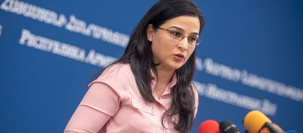 Пресс-конференция спикера МИД Армении Анны Нагдалян (20 декабря 2018). Еревaн - Sputnik Армения