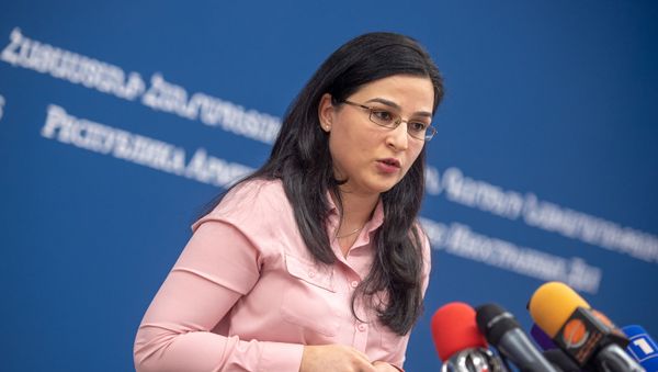 Пресс-конференция спикера МИД Армении Анны Нагдалян (20 декабря 2018). Еревaн - Sputnik Армения