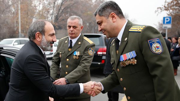 И.о. премьер-министра Никол Пашинян принял участие на торжественном заседании СНБ (20 декабря 2018). Еревaн - Sputnik Армения