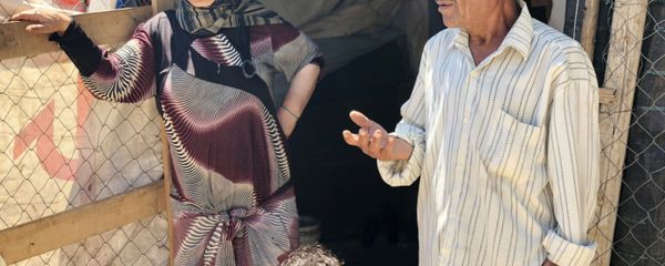 Сирийские беженцы в палаточном лагере в центральном Бекаа в поселении Каб Эльяс (11 августа 2018). Ливан - Sputnik Армения