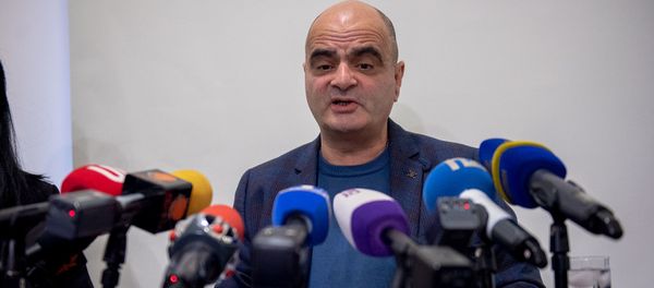 Пресс-конференция адвоката Манвела Григоряна Левона Багдасаряна (24 декабря 2019). Еревaн Пресс-конференция адвоката Манвела Григоряна Левона Багдасаряна (24 декабря 2019). Еревaн - Sputnik Армения