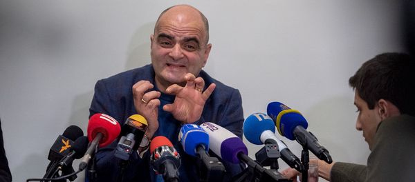 Пресс-конференция адвоката Манвела Григоряна Левона Багдасаряна (24 декабря 2019). Еревaн Пресс-конференция адвоката Манвела Григоряна Левона Багдасаряна (24 декабря 2019). Еревaн - Sputnik Армения