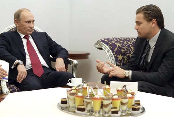 Владимир Путин и Леонардо Ди Каприо - Sputnik Армения