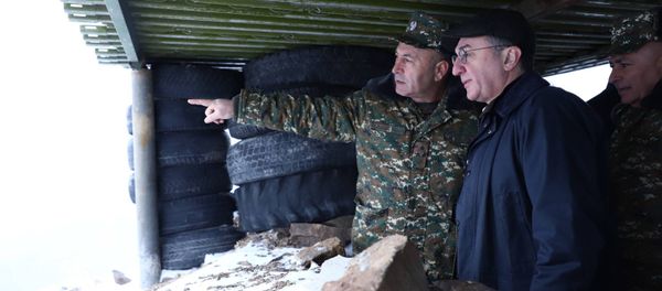 Зограб Мнацаканян посетил Вооруженные силы Армении Зограб Мнацаканян посетил Вооруженные силы Армении - Sputnik Армения