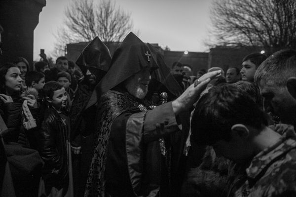 Рождественский сочельник в церкви Святой Гаяне (5 января 2019). Эчмиадзин - Sputnik Армения