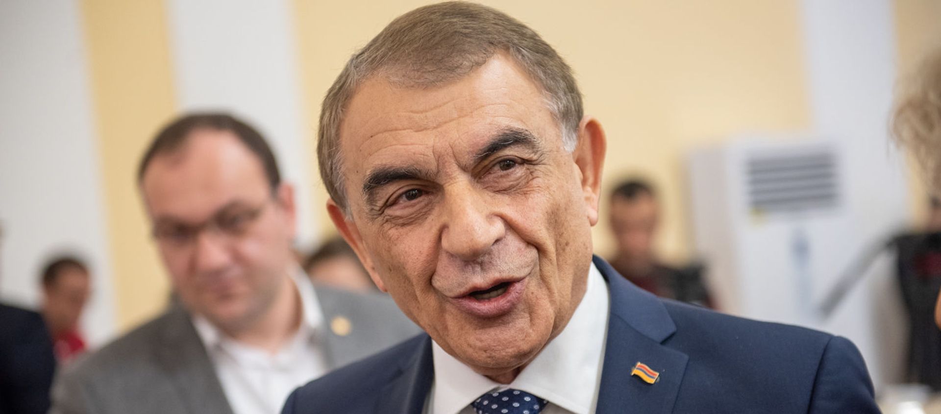 Ара Баблоян на приеме для прессы (11 января 2019). Еревaн - Sputnik Արմենիա, 1920, 14.05.2020